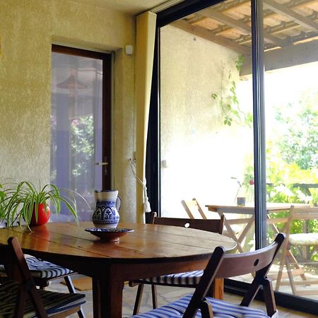 Chambre, Terrasse Et Piscine De L'Impasse Du Pressoir Le Crès 외부 사진