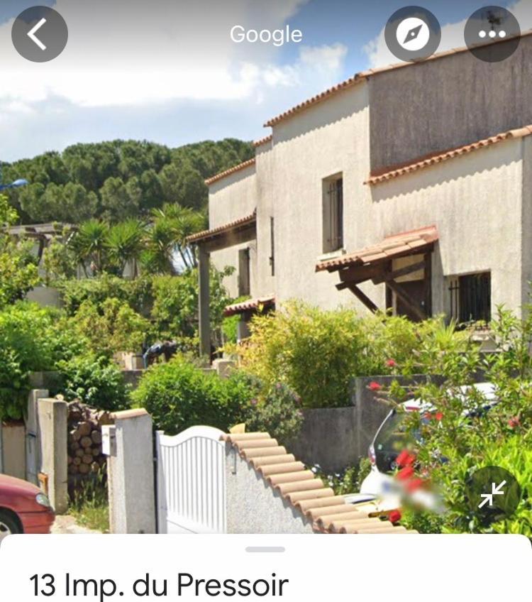 Chambre, Terrasse Et Piscine De L'Impasse Du Pressoir Le Crès 외부 사진