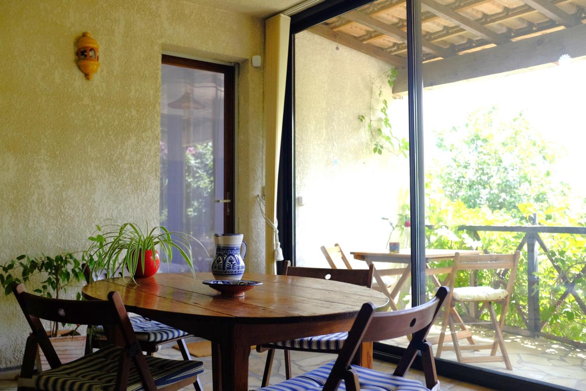 Chambre, Terrasse Et Piscine De L'Impasse Du Pressoir Le Crès 외부 사진
